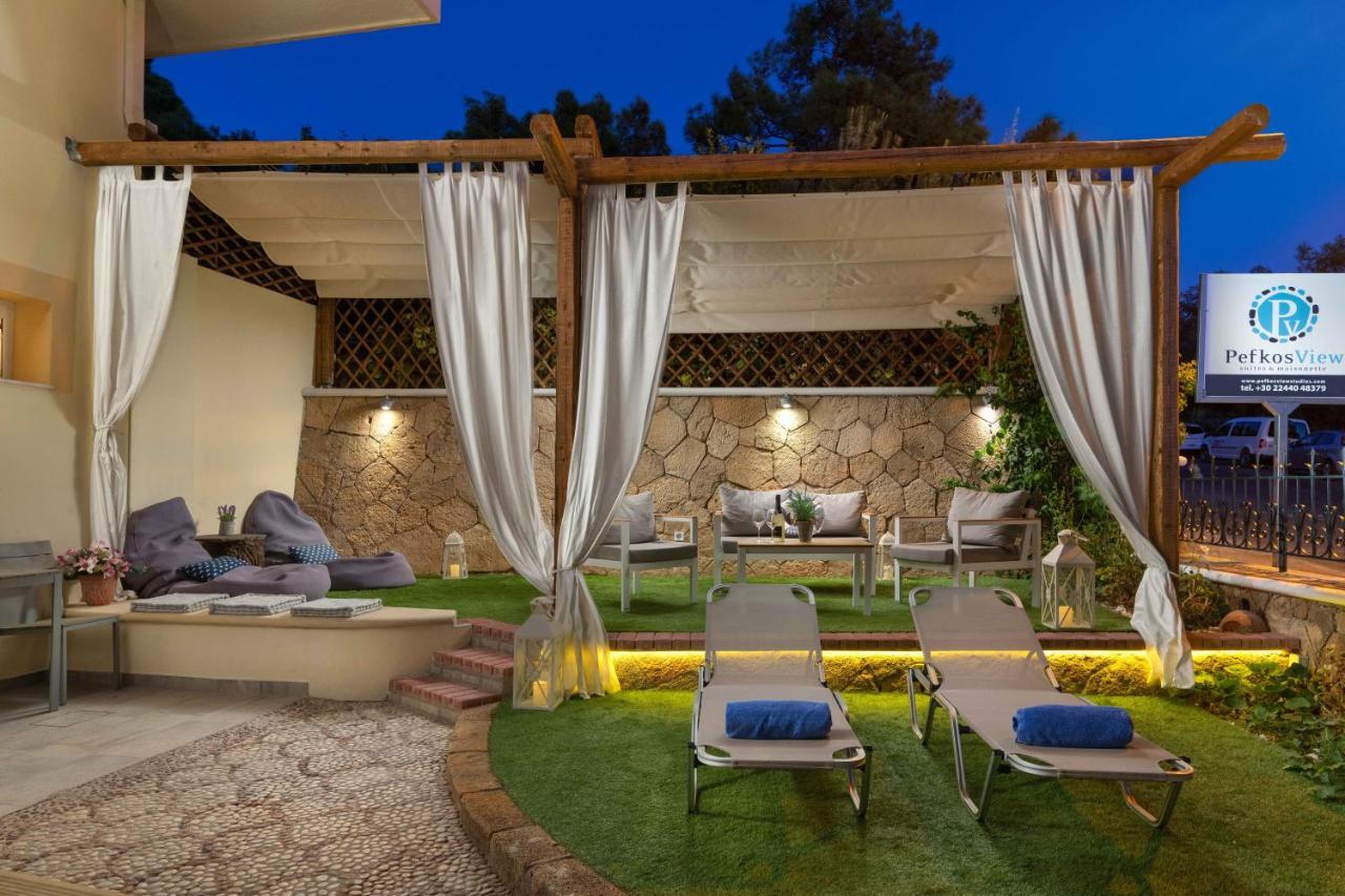 Pefkos View Suites & Maisonette Pefki  Bagian luar foto